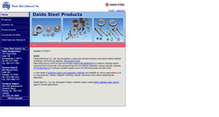 Desktop Screenshot of daidosteel.com